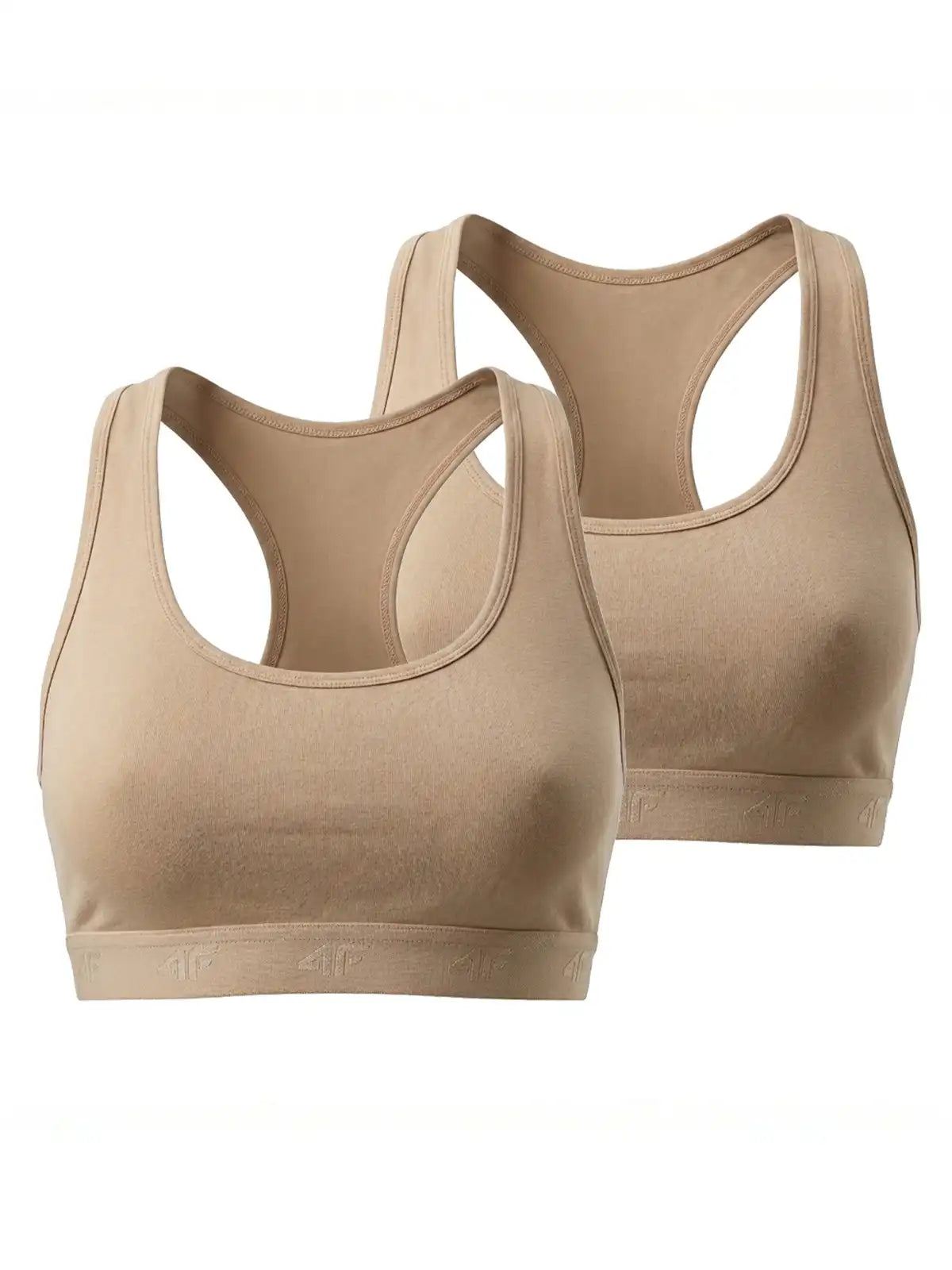 Бра хлопковый 4F F041 (2pack) 4FWMM00UBRAF041 beige