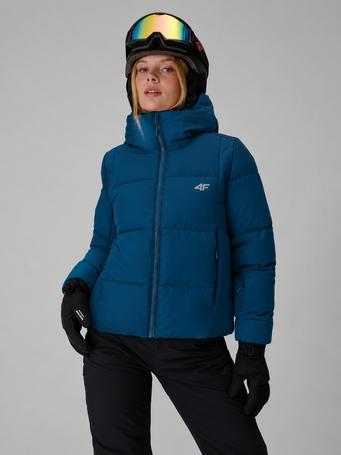 Женская лыжная куртка  4F F1223 4FWAW26TTJAF1223 teal