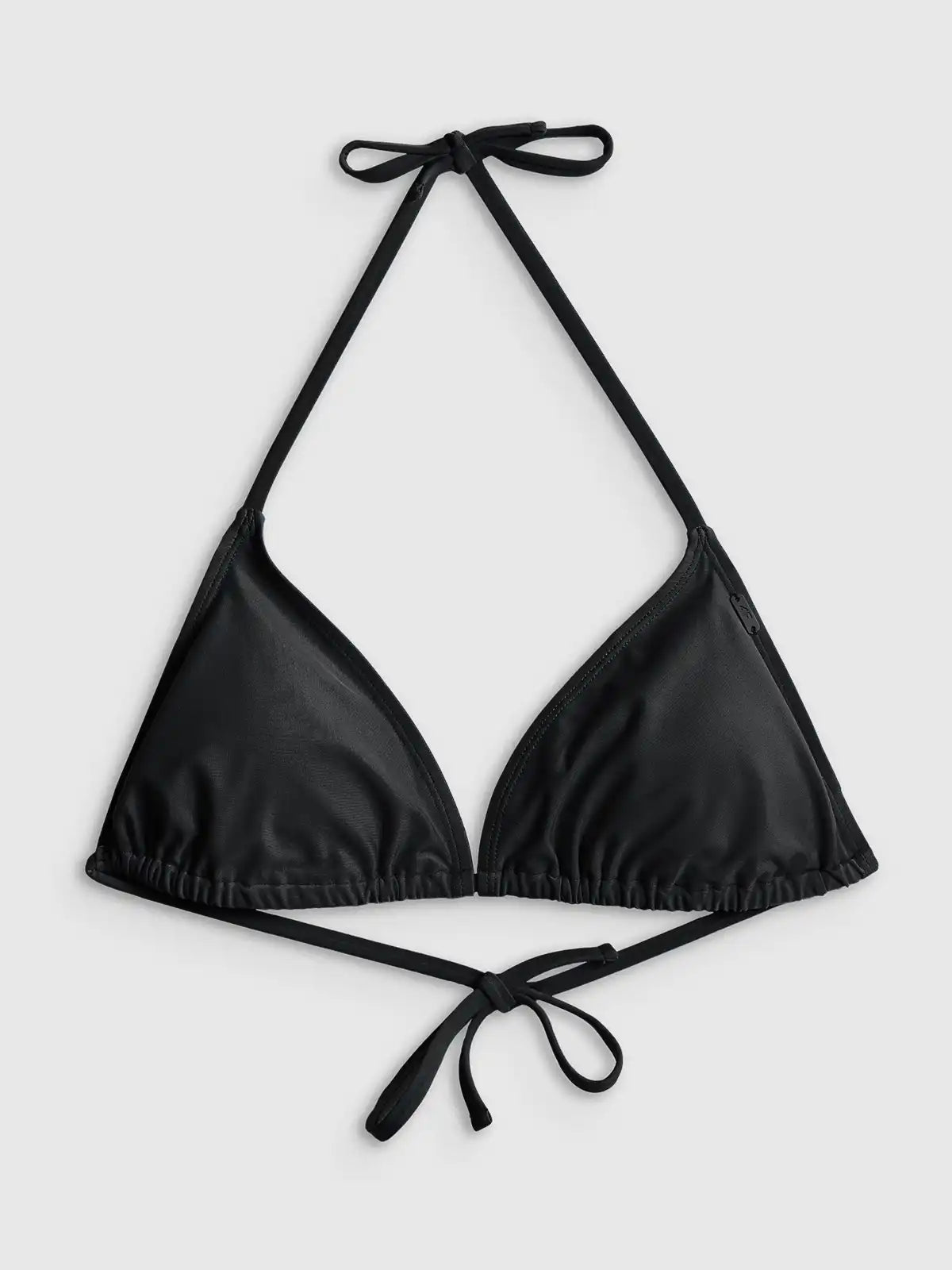 Top de baie bikini pentru femei 4F F085 4FWSS26UBKTF085 deep black