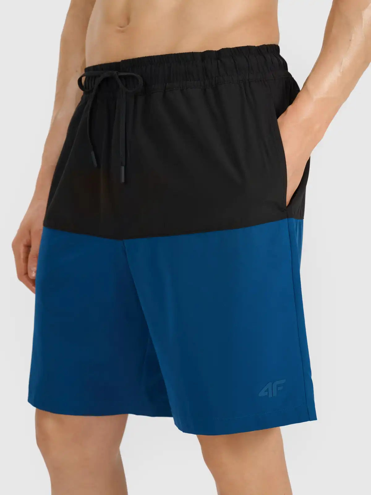 Pantaloni scurți de plajă pentru bărbați 4F M135 4FWSS25UBDSM135 teal