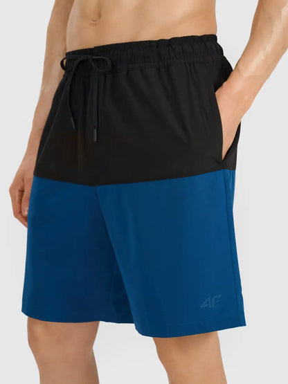 Pantaloni scurți de plajă pentru bărbați 4F M135 4FWSS25UBDSM135 teal