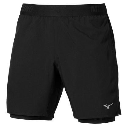 Pantalonii scurți de alergare pentru bărbați Mizuno Core 7.5 Inches 2in1 Short J2GBD006 09