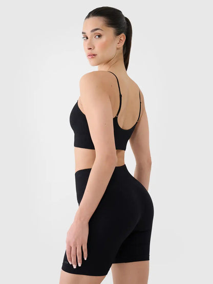 Бра для йоги 4F F151 4FWSS25USBAF151 deep black