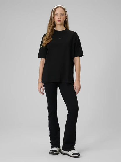 Женская футболка casual  4F F2744 4FWSS26TTSHF2744 deep black
