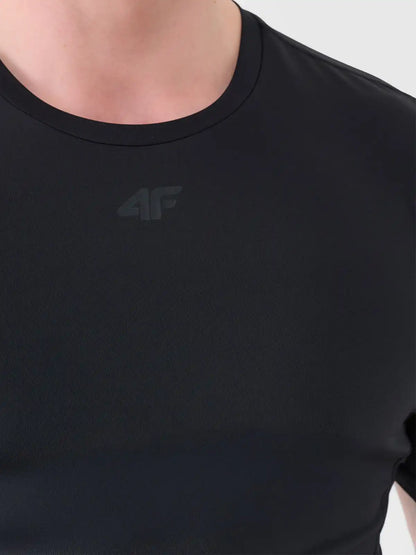 Tricou de antrenament pentru bărbați 4F M1787 4FWSS26TFTSM2141 deep black