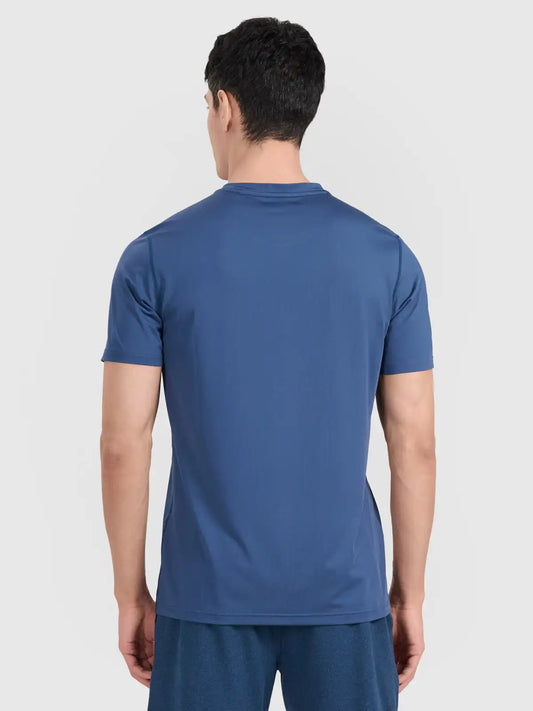Tricou de antrenament pentru bărbați 4F M1521 4FWAW25TFTSM1521 blue