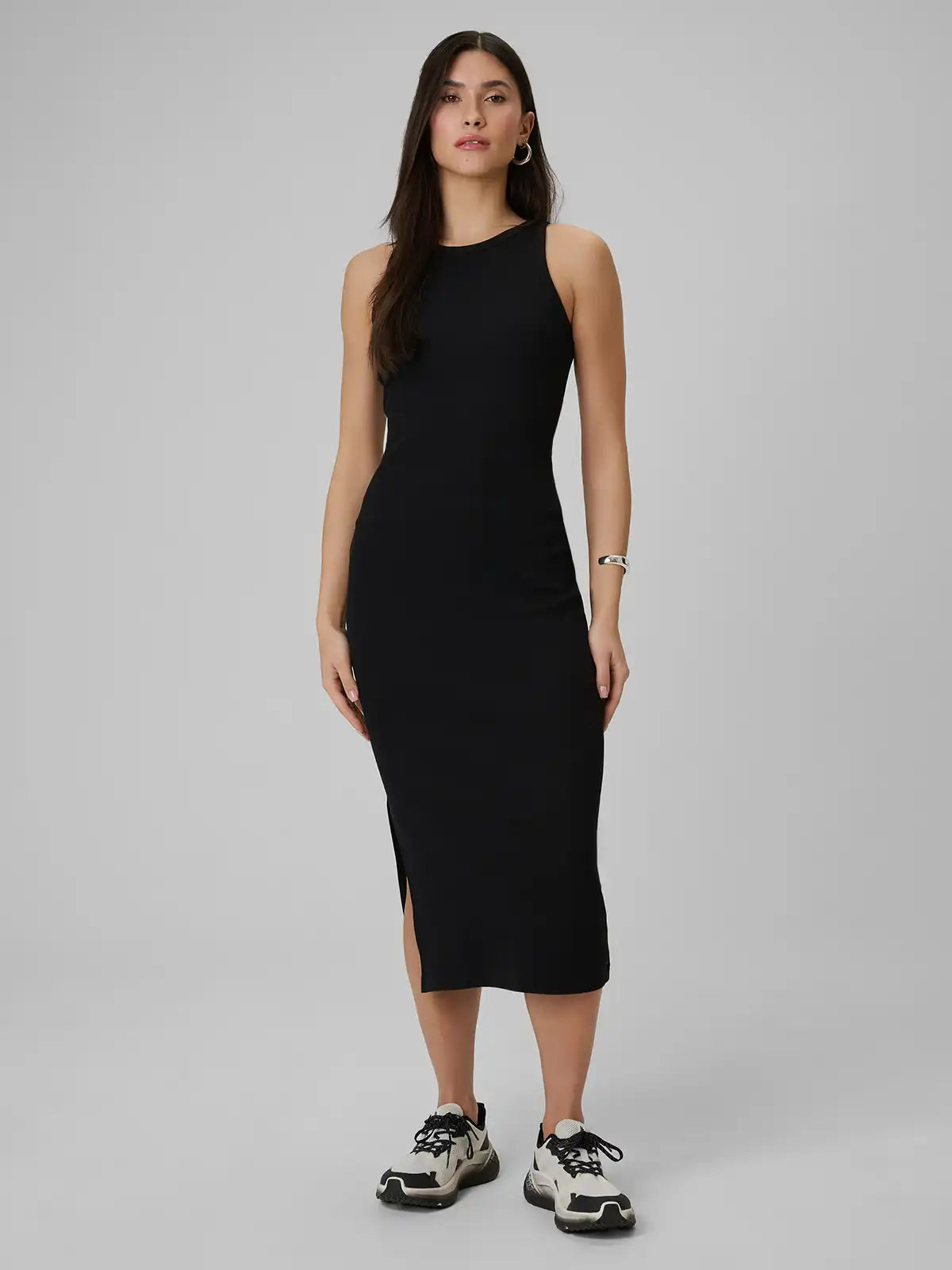 Rochie pentru femei 4F F184 4FWSS26TDREF184 deep black