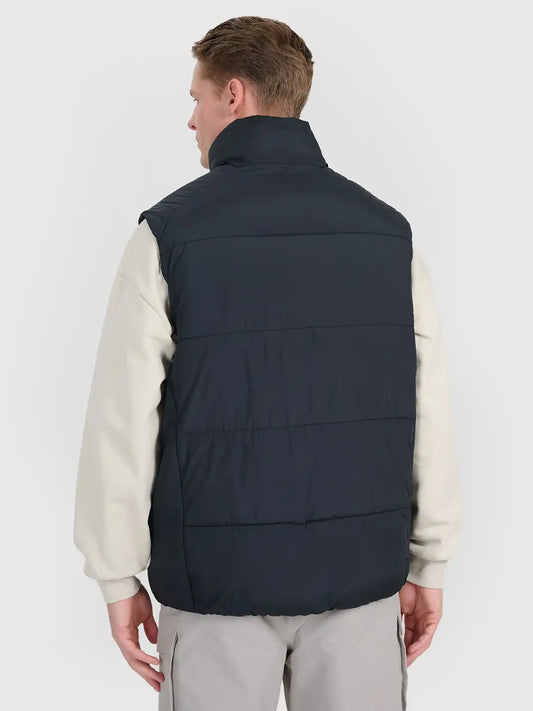 Vestă pentru bărbați  4F M295 4FRAW25TVJAM295 deep black