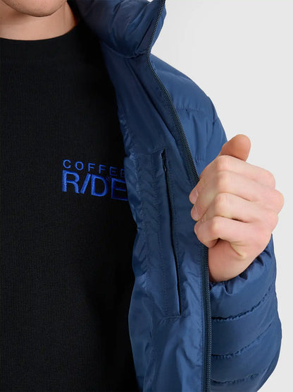 Мужской пуховик 4F M597 4FWAW25TDJAM597 denim