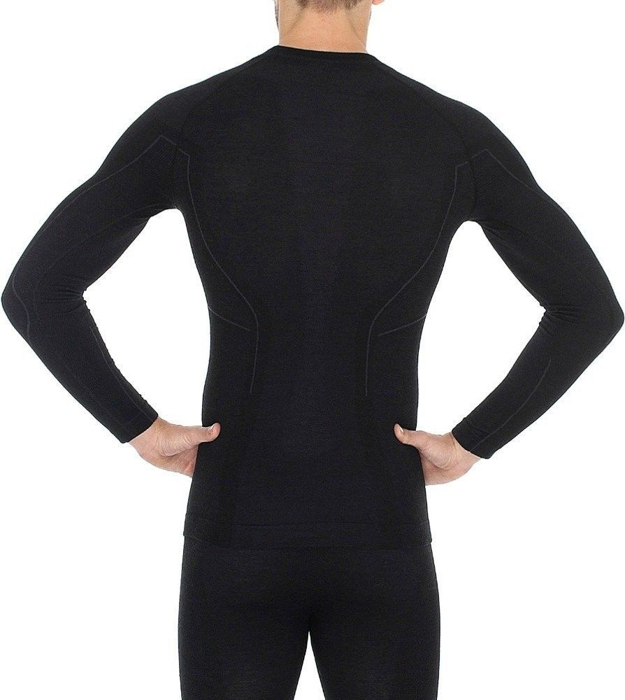 Лонгслив термо Brubeck ls12820 men's long sleeve top active wool black