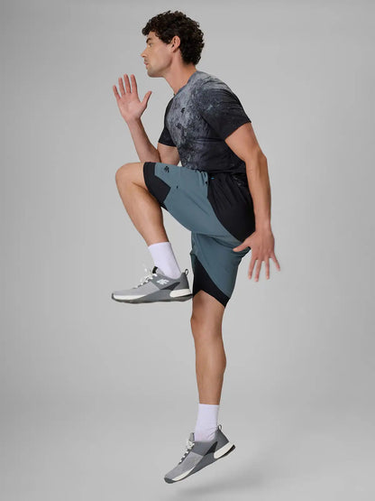 Pantaloni scurți de fitness pentru bărbați 4F M1738 4FWAW26TFSHM1738 green