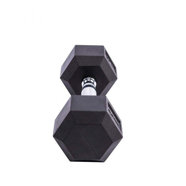 Gantere hexagonale (pereche) Rubber Hex Dumbbells LP8005