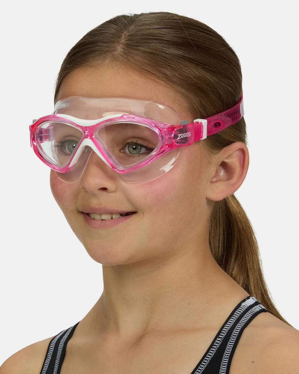 Детская маска для плавания Zoggs Super Seal Junior Mask PKWHCLR 461346