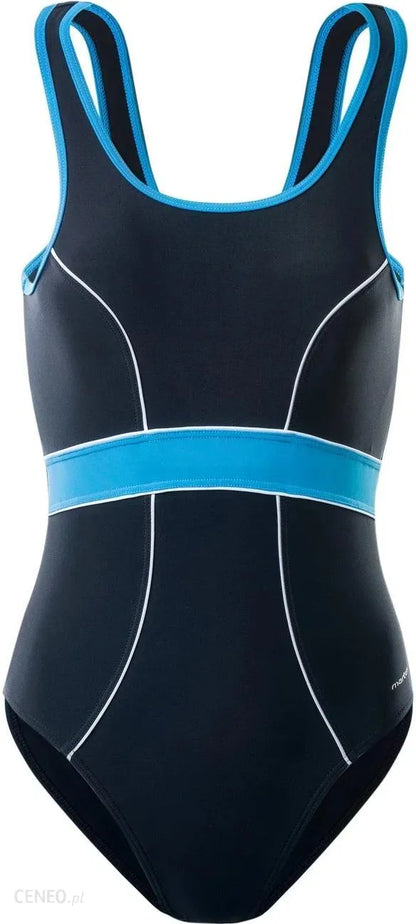 Costum de baie lady malicia black/blue radiance/white