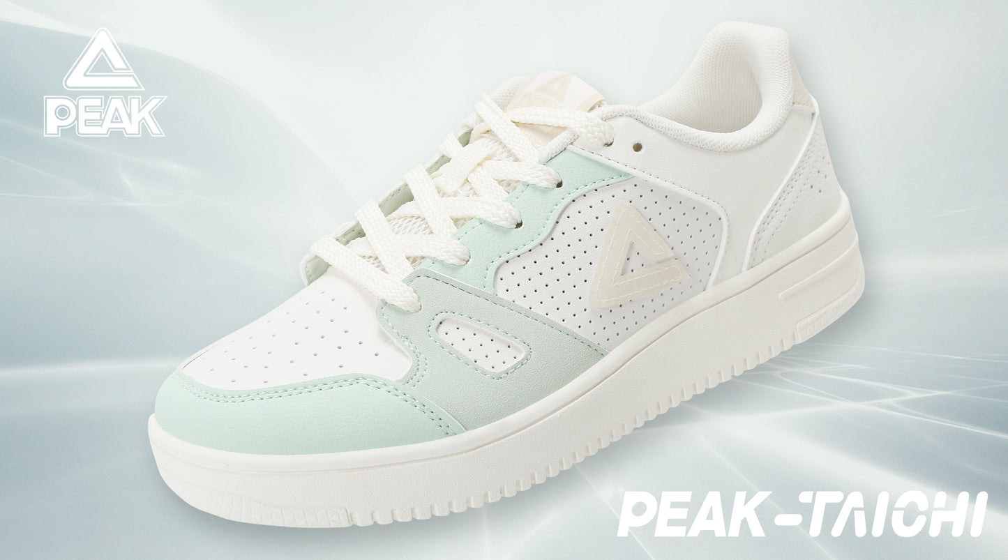 Кроссовки женские Peak casual EXT262528B white/green