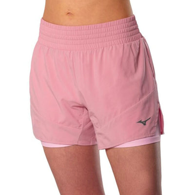 Женские шорты для бега Mizuno Active 2in1 4.5 Inches Short J2GBD203 65