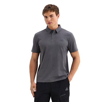 Tricou polo pentru bărbați Peak FW6252351 grey