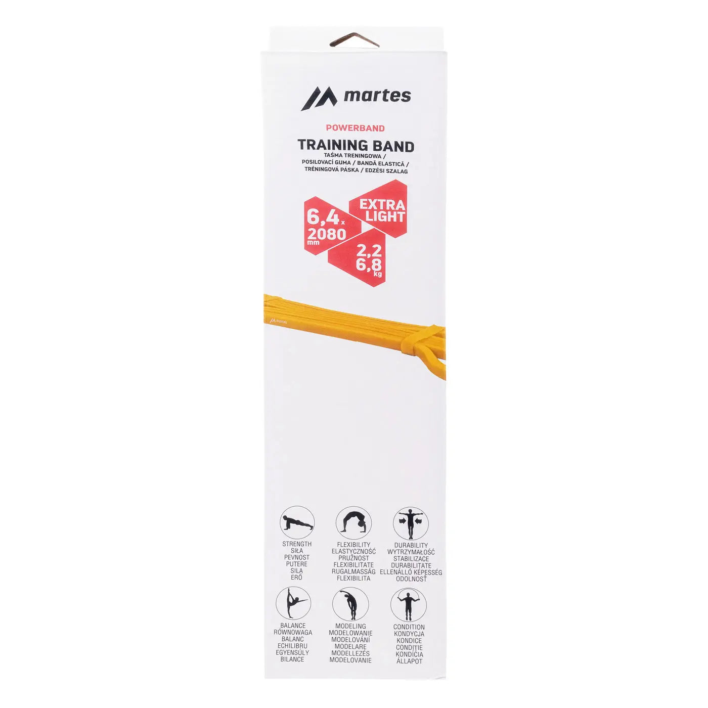 Эспандер Martes Powerband yellow