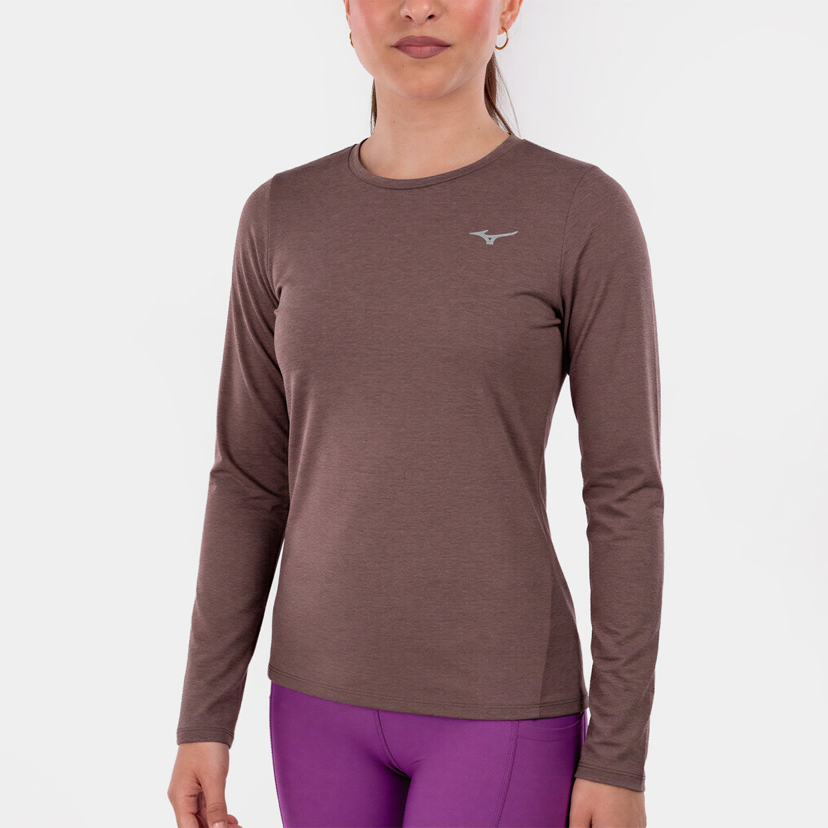 Женский лонгслив для бега Mizuno Core Impulse LS Tee J2GAC722 63