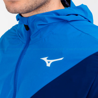 Jachetă de tenis pentru bărbați Mizuno Mugen Hooded Jacket  62GEB501 16