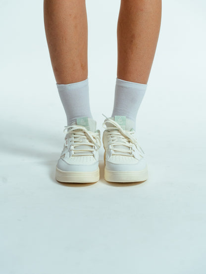 Кроссовки женские Peak Casual EX252348B white/green