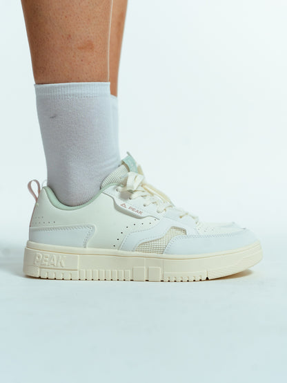 Кроссовки женские Peak Casual EX252348B white/green