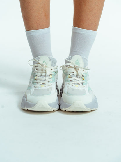 Кроссовки женские Peak Casual EXT52062E white/green