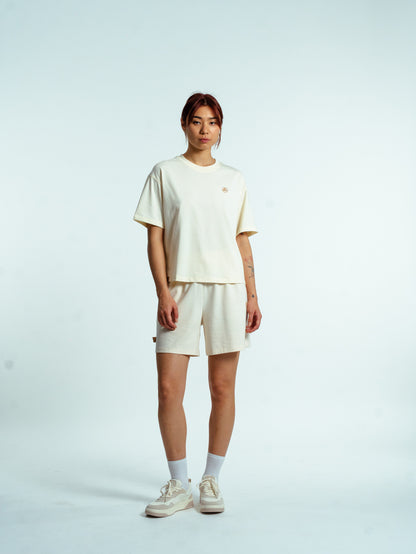 Кроссовки женские Peak Casual EXT52368B yellow/white
