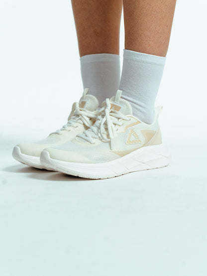 Кроссовки женские для бега Peak EXT52228H white/khaki