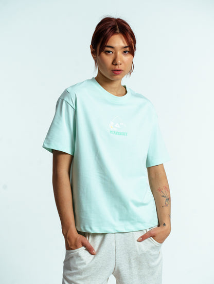 Женская футболка casual Peak FW6252442 green