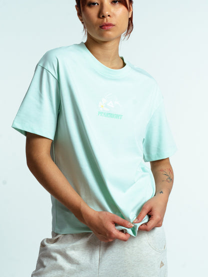 Женская футболка casual Peak FW6252442 green