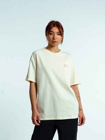 Tricou pentru femei casual Peak FW6252492 lt.yellow