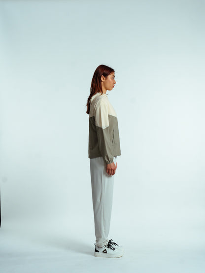 Женская куртка для бега Peak FW2252192 grey olive