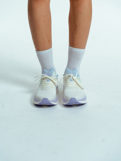 Кроссовки женские для бега Peak EXT52188H white/purple