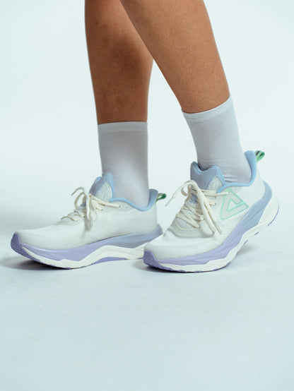 Кроссовки женские для бега Peak EXT52188H white/purple