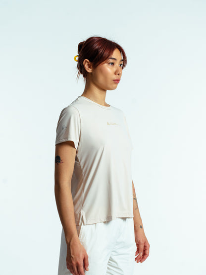 Tricou de fitness pentru femei Peak FW6252222 beige