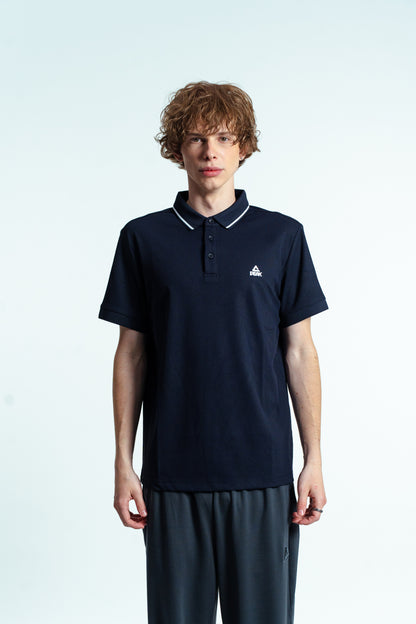 Tricou polo pentru bărbați Peak FW6252661 dk.blue