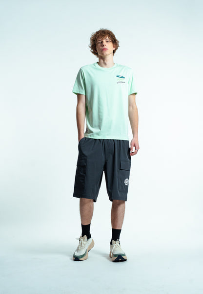 Мужские шорты casual Peak FW3252481 dk.grey blue