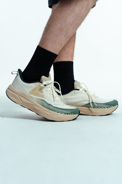 Кроссовки мужские для бега Peak EXT52187H white/green