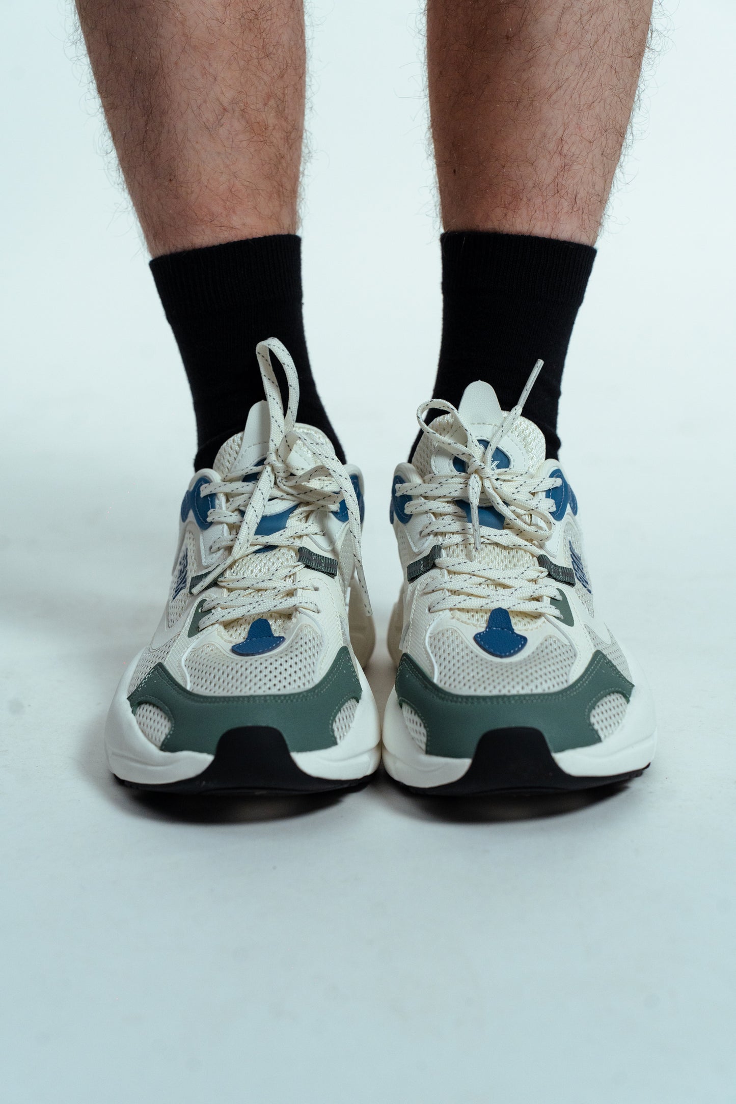 Кроссовки мужские Peak Casual EXT52417E white/green