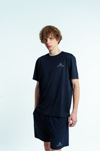 Мужской комплект для бега Peak FW1252021 dk.blue