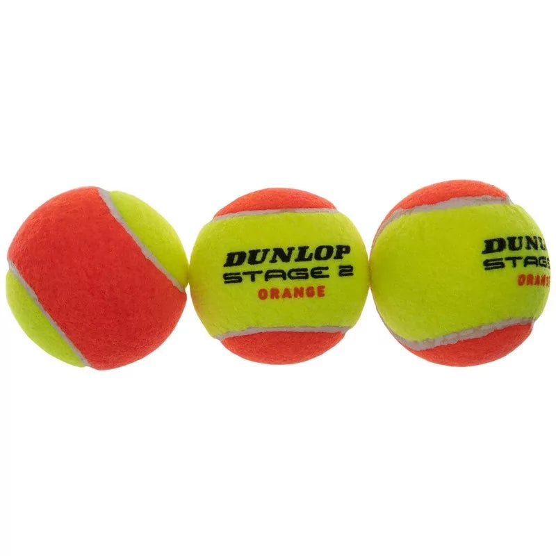 Mingi de tenis Dunlop Stage 2 Orange*3, DL601339