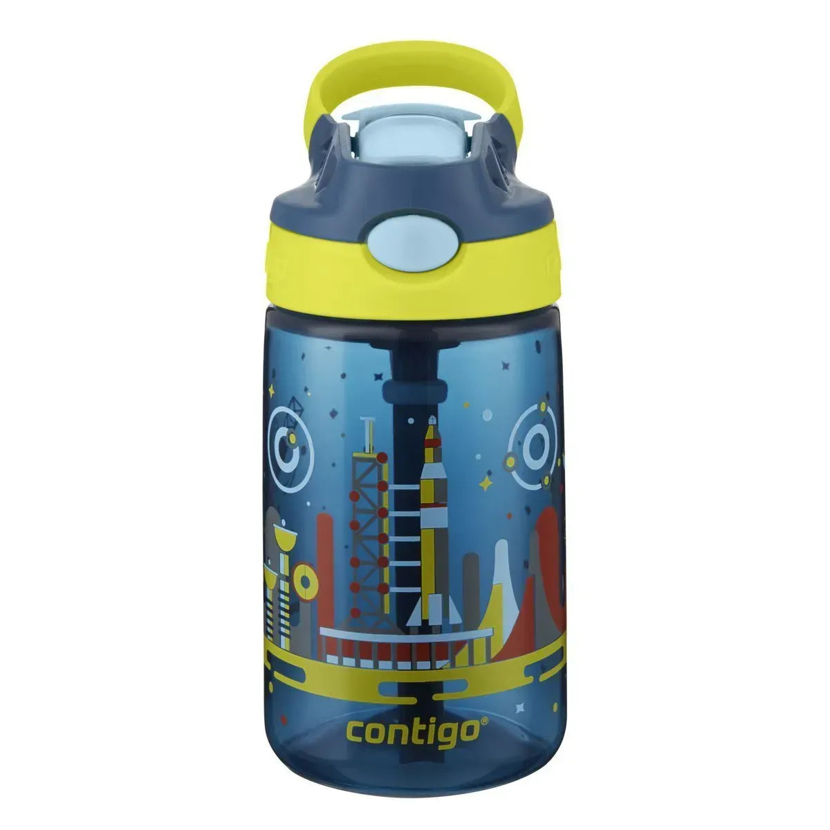 Бутылка для воды детская Contigo Gizmo Flip 420 ml Nautical Space 2116114
