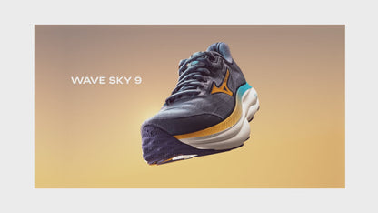 Кроссовки мужские для бега Mizuno WAVE SKY 9 J1GC2502 01