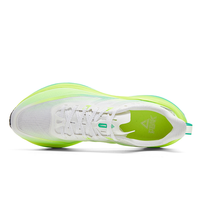 Кроссовки мужские для бега Peak ET59847H white/cabbage green