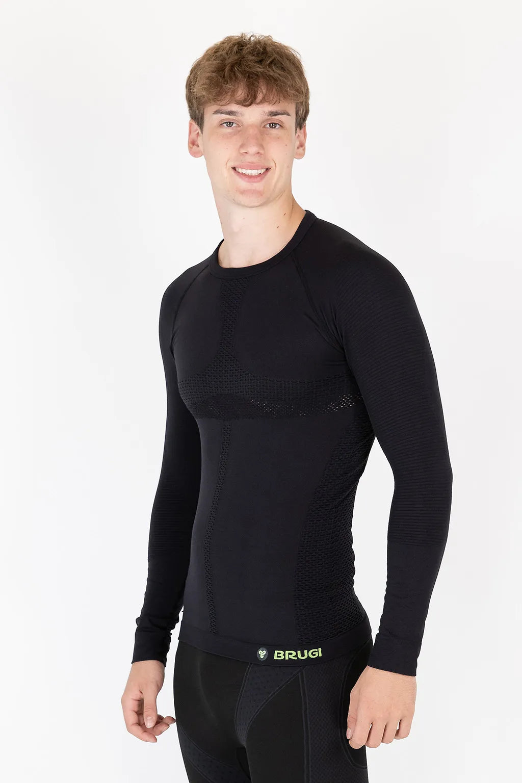 Longsleeve termo pentru bărbați Brugi R71G 500