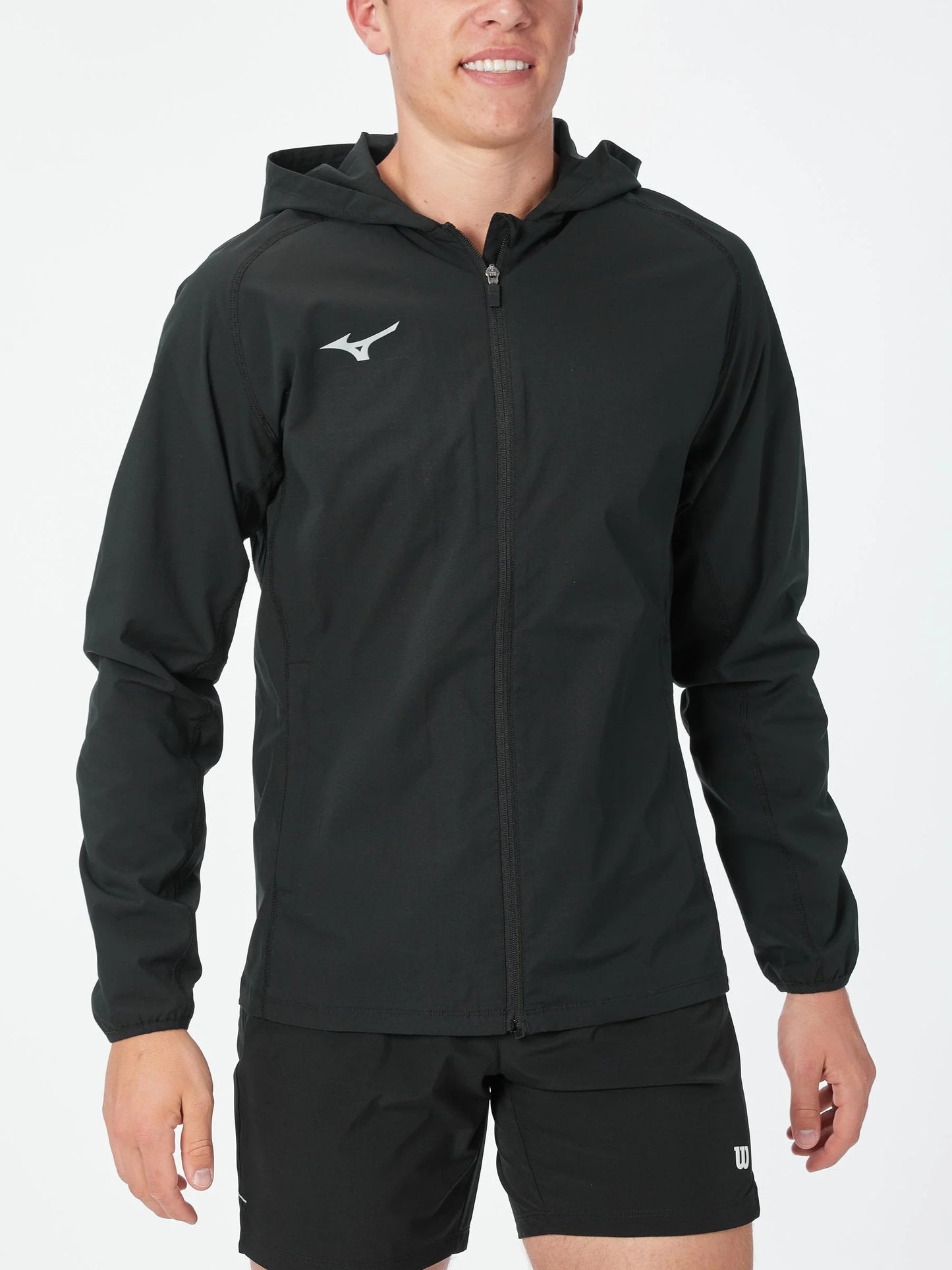 Мужской батник для бега Mizuno MZNRB Micro Hoodie Jacket (M) 32EEB571 09