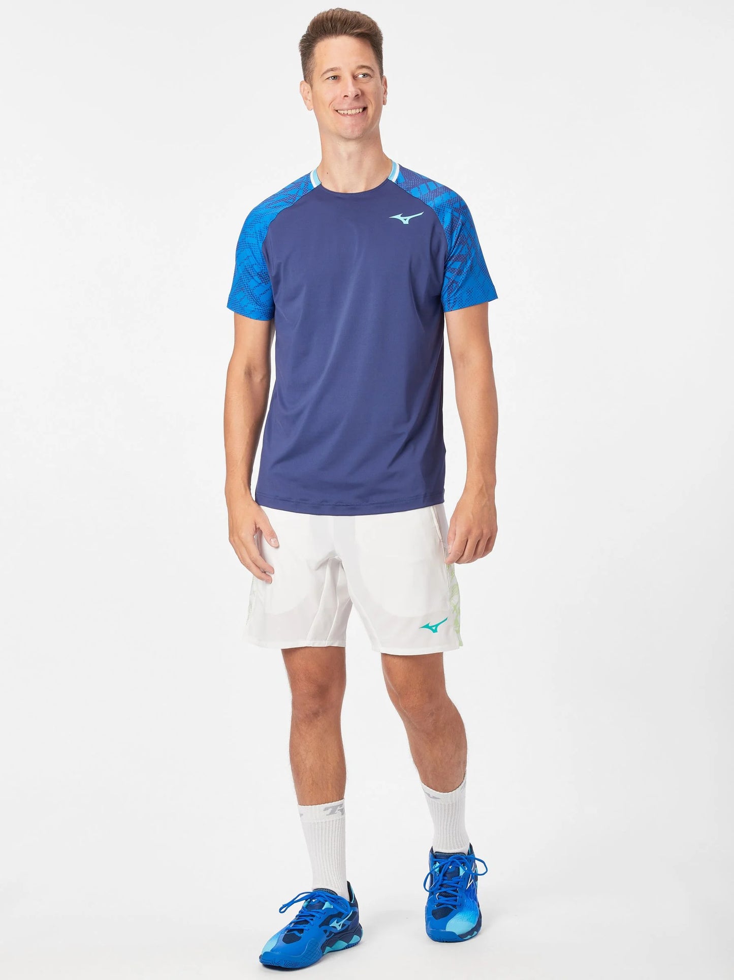 Мужская футболка для тенниса Mizuno Mugen Shadow Tee(M) 62GAB500 16