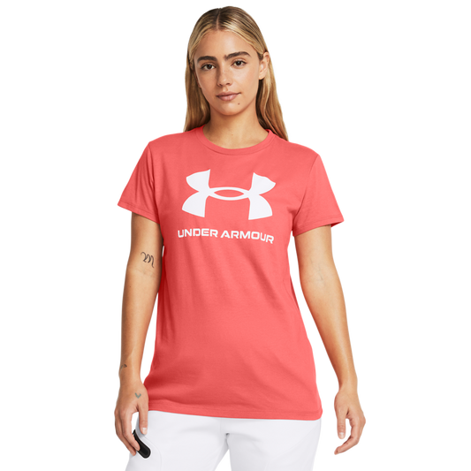 Tricou pentru femei Under Armour Sportstyle Logo 1356305-811