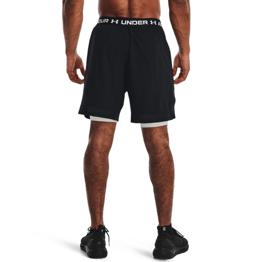 Мужские шорты  для фитнеса Under Armour Vanish Woven 2in1 Sts-BLK 1373764-001